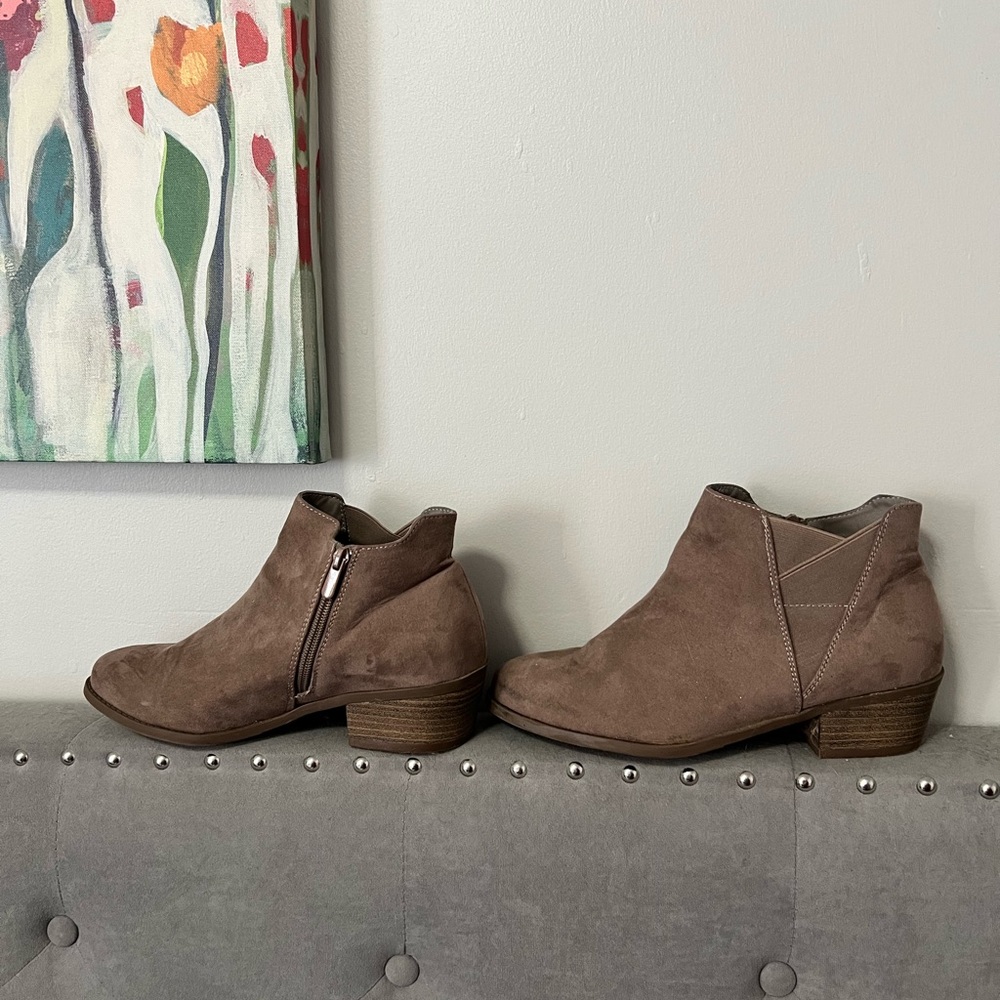 Torrid brand brown boots size 10 wide